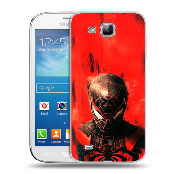 Пластиковый чехол на Samsung Galaxy Premier с принтом человек паук spiderman Пластиковый чехол на Samsung Galaxy Premier с принтом человек паук spiderman