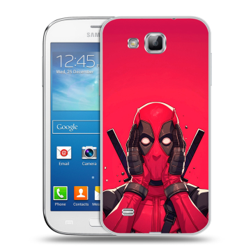 Пластиковый чехол на Samsung Galaxy Premier с принтом Дедпул Deadpool Пластиковый чехол на Samsung Galaxy Premier с принтом Дедпул Deadpool