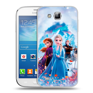 Пластиковый чехол на Samsung Galaxy Premier с принтом Холодное сердце Frozen Пластиковый чехол на Samsung Galaxy Premier с принтом Холодное сердце Frozen