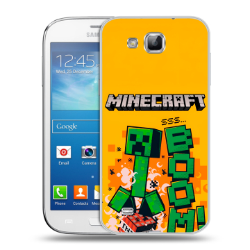Пластиковый чехол на Samsung Galaxy Premier с принтом Майнкрафт Minecraft Пластиковый чехол на Samsung Galaxy Premier с принтом Майнкрафт Minecraft