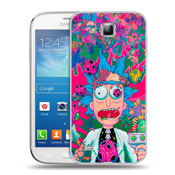 Пластиковый чехол на Samsung Galaxy Premier с принтом Рик и Морти Rick Morty Пластиковый чехол на Samsung Galaxy Premier с принтом Рик и Морти Rick Morty