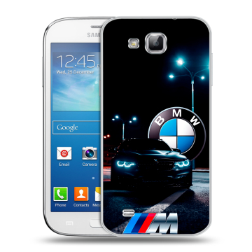 Пластиковый чехол на Samsung Galaxy Premier с принтом БМВ BMW