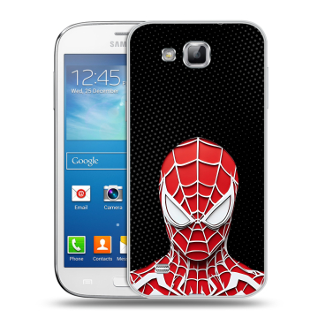 Пластиковый чехол на Samsung Galaxy Premier с принтом человек паук spiderman Пластиковый чехол на Samsung Galaxy Premier с принтом человек паук spiderman