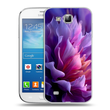 Пластиковый чехол на Samsung Galaxy Premier с принтом женский цветы Пластиковый чехол на Samsung Galaxy Premier с принтом женский цветы