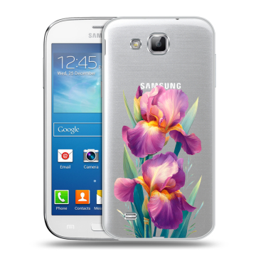Пластиковый чехол на Samsung Galaxy Premier с принтом Цветы орхидеи