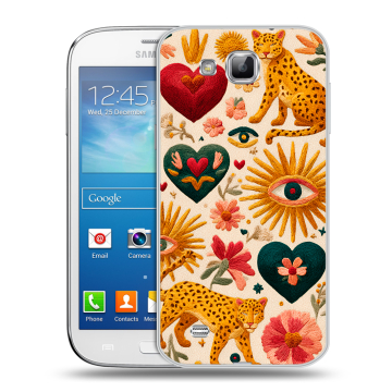 Пластиковый чехол на Samsung Galaxy Premier с принтом Модный принт