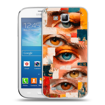 Пластиковый чехол на Samsung Galaxy Premier с принтом Модный принт