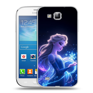Пластиковый чехол на Samsung Galaxy Premier с принтом Холодное сердце Frozen Пластиковый чехол на Samsung Galaxy Premier с принтом Холодное сердце Frozen