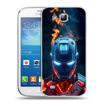 Пластиковый чехол на Samsung Galaxy Premier с принтом IronMan Железный человек Пластиковый чехол на Samsung Galaxy Premier с принтом IronMan Железный человек