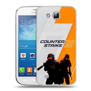 Пластиковый чехол на Samsung Galaxy Premier с принтом Counter Strike Пластиковый чехол на Samsung Galaxy Premier с принтом Counter Strike