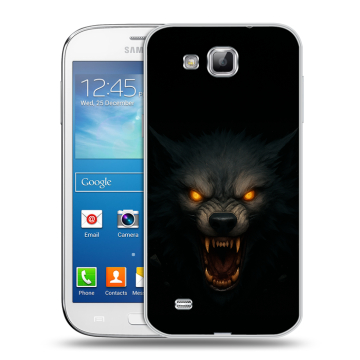 Пластиковый чехол на Samsung Galaxy Premier с принтом Волк Пластиковый чехол на Samsung Galaxy Premier с принтом Волк