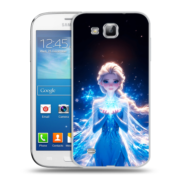 Пластиковый чехол на Samsung Galaxy Premier с принтом Холодное сердце Frozen Пластиковый чехол на Samsung Galaxy Premier с принтом Холодное сердце Frozen