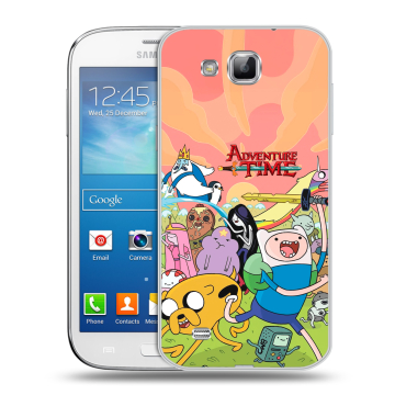 Пластиковый чехол на Samsung Galaxy Premier с принтом Adventure time Время приключений Пластиковый чехол на Samsung Galaxy Premier с принтом Adventure time Время приключений