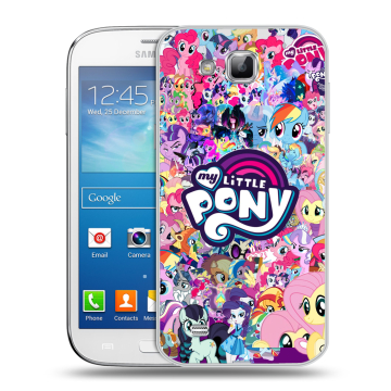 Пластиковый чехол на Samsung Galaxy Premier с принтом My little pony Дружба чудо Пластиковый чехол на Samsung Galaxy Premier с принтом My little pony Дружба чудо