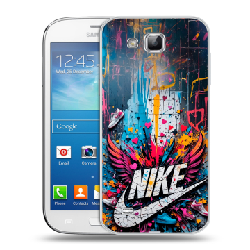 Пластиковый чехол на Samsung Galaxy Premier с принтом Nike Найк Пластиковый чехол на Samsung Galaxy Premier с принтом Nike Найк