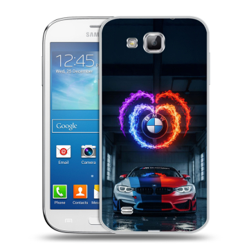 Пластиковый чехол на Samsung Galaxy Premier с принтом BMW БМВ Пластиковый чехол на Samsung Galaxy Premier с принтом BMW БМВ