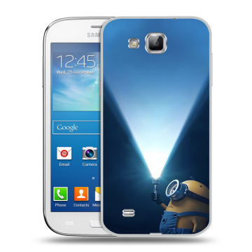 Пластиковый чехол на Samsung Galaxy Premier с принтом Миньоны Пластиковый чехол на Samsung Galaxy Premier с принтом Миньоны
