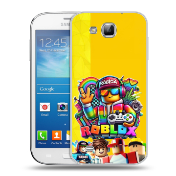 Пластиковый чехол на Samsung Galaxy Premier с принтом Roblox Роблокс Пластиковый чехол на Samsung Galaxy Premier с принтом Roblox Роблокс