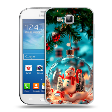Пластиковый чехол на Samsung Galaxy Premier с принтом Новый год Пластиковый чехол на Samsung Galaxy Premier с принтом Новый год