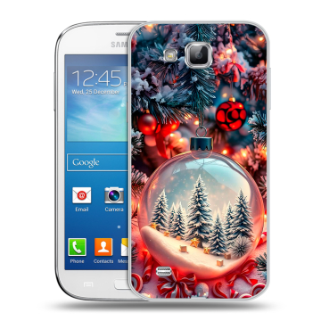 Пластиковый чехол на Samsung Galaxy Premier с принтом Новый год Пластиковый чехол на Samsung Galaxy Premier с принтом Новый год