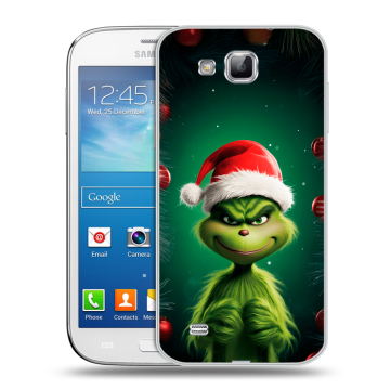 Пластиковый чехол на Samsung Galaxy Premier с принтом Гринч Новый год Рождество Пластиковый чехол на Samsung Galaxy Premier с принтом Гринч Новый год Рождество