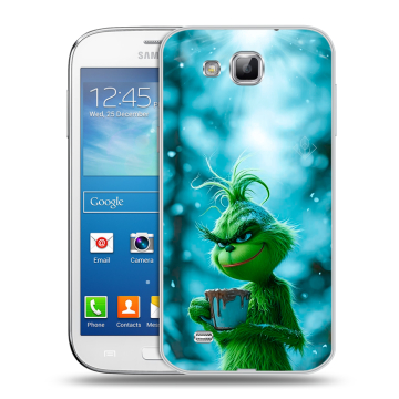 Пластиковый чехол на Samsung Galaxy Premier с принтом Новый год гринч Пластиковый чехол на Samsung Galaxy Premier с принтом Новый год гринч