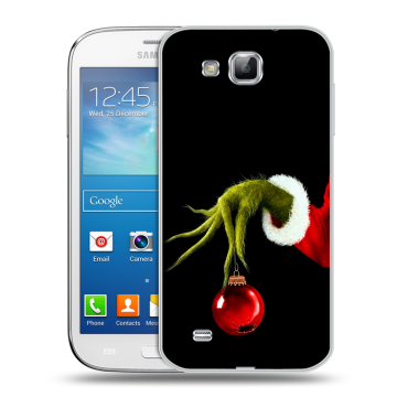 Пластиковый чехол на Samsung Galaxy Premier с принтом Новый год Гринч Пластиковый чехол на Samsung Galaxy Premier с принтом Новый год Гринч