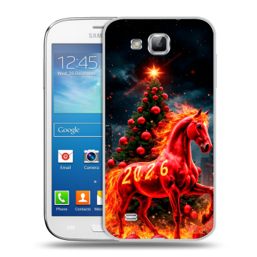 Пластиковый чехол на Samsung Galaxy Premier с принтом Новый год Пластиковый чехол на Samsung Galaxy Premier с принтом Новый год