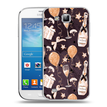 Пластиковый чехол на Samsung Galaxy Premier с принтом Новый год Пластиковый чехол на Samsung Galaxy Premier с принтом Новый год