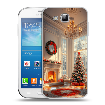 Пластиковый чехол на Samsung Galaxy Premier с принтом Новый год Пластиковый чехол на Samsung Galaxy Premier с принтом Новый год