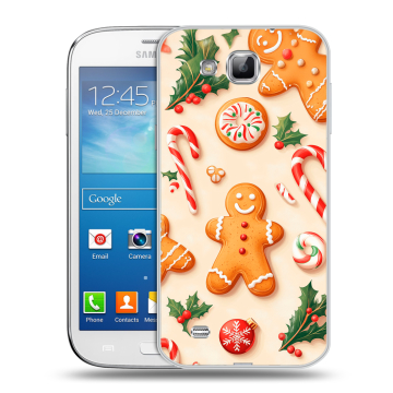 Пластиковый чехол на Samsung Galaxy Premier с принтом Новый год Пластиковый чехол на Samsung Galaxy Premier с принтом Новый год