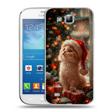 Пластиковый чехол на Samsung Galaxy Premier с принтом Новый год Пластиковый чехол на Samsung Galaxy Premier с принтом Новый год