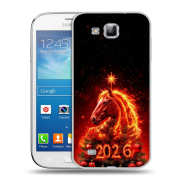 Пластиковый чехол на Samsung Galaxy Premier с принтом Новый год Пластиковый чехол на Samsung Galaxy Premier с принтом Новый год