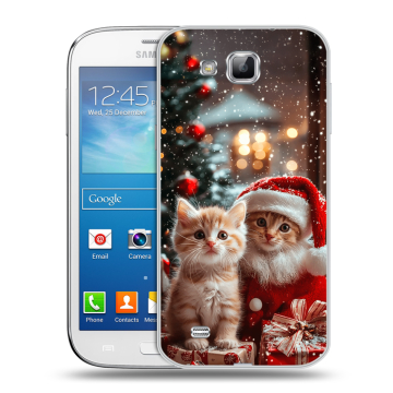 Пластиковый чехол на Samsung Galaxy Premier с принтом Новый год Пластиковый чехол на Samsung Galaxy Premier с принтом Новый год