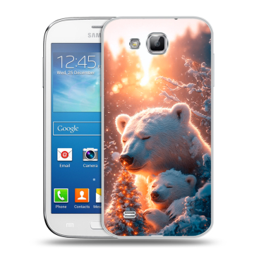 Пластиковый чехол на Samsung Galaxy Premier с принтом Новый год Пластиковый чехол на Samsung Galaxy Premier с принтом Новый год