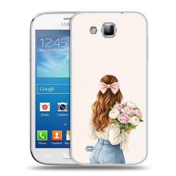 Пластиковый чехол на Samsung Galaxy Premier с принтом женский Пластиковый чехол на Samsung Galaxy Premier с принтом женский