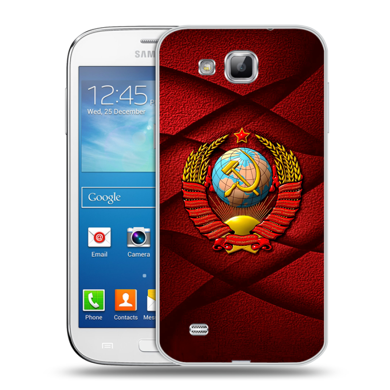 Пластиковый чехол на Samsung Galaxy Premier с принтом Герб СССР Пластиковый чехол на Samsung Galaxy Premier с принтом Герб СССР