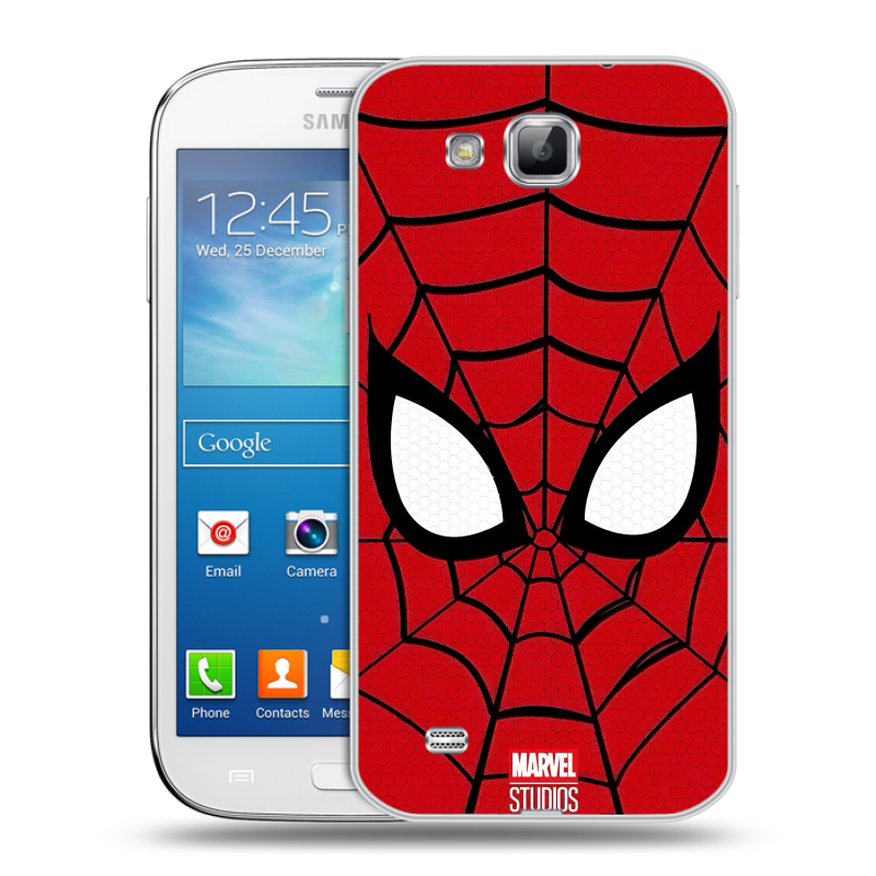 Пластиковый чехол на Samsung Galaxy Premier с принтом человек паук spiderman Пластиковый чехол на Samsung Galaxy Premier с принтом человек паук spiderman
