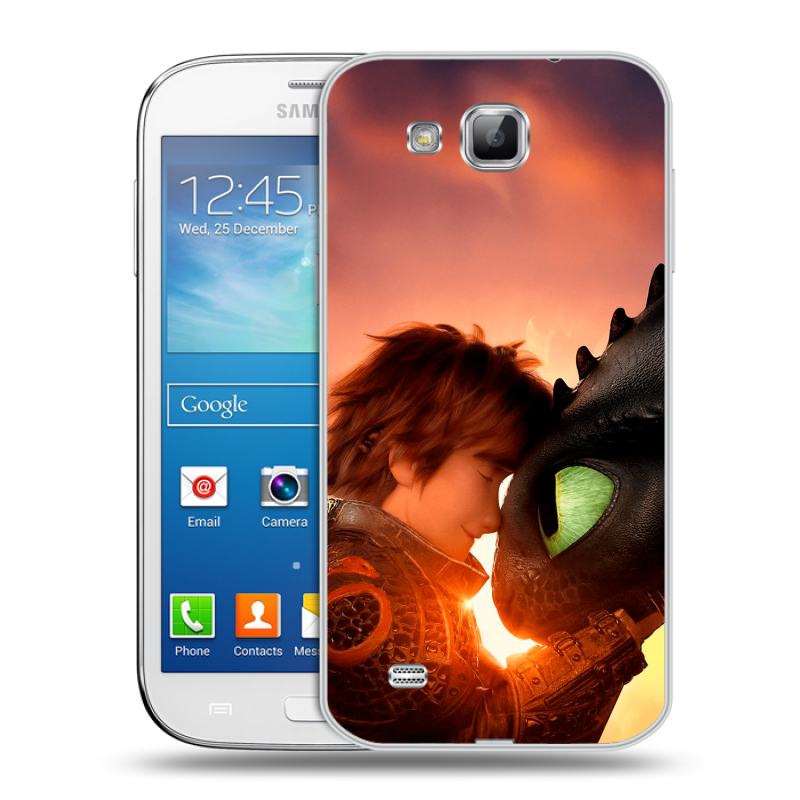Пластиковый чехол на Samsung Galaxy Premier с принтом Как приручить дракона Пластиковый чехол на Samsung Galaxy Premier с принтом Как приручить дракона