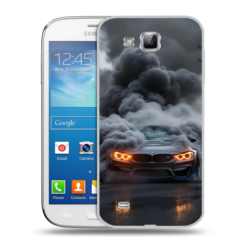 Пластиковый чехол на Samsung Galaxy Premier с принтом BMW БМВ Пластиковый чехол на Samsung Galaxy Premier с принтом BMW БМВ