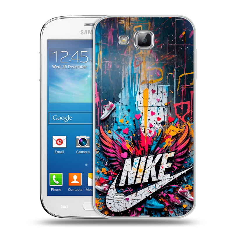 Пластиковый чехол на Samsung Galaxy Premier с принтом Nike Найк Пластиковый чехол на Samsung Galaxy Premier с принтом Nike Найк
