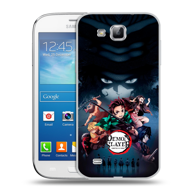 Пластиковый чехол на Samsung Galaxy Premier с принтом Demon Slayer Клинок рассекающий демонов Пластиковый чехол на Samsung Galaxy Premier с принтом Demon Slayer Клинок рассекающий демонов