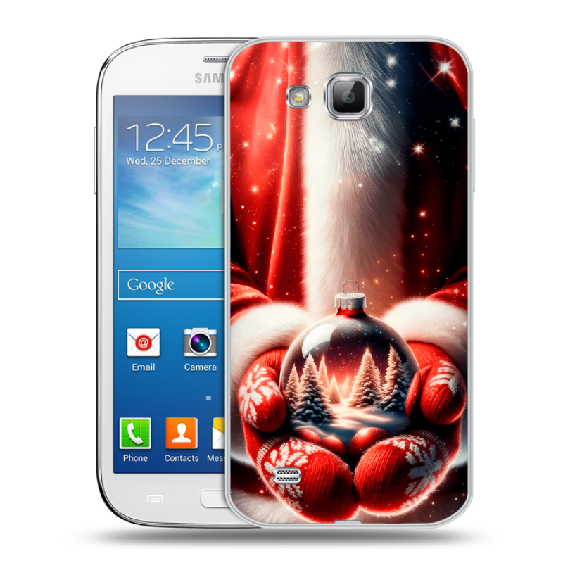 Пластиковый чехол на Samsung Galaxy Premier с принтом Новый год Пластиковый чехол на Samsung Galaxy Premier с принтом Новый год