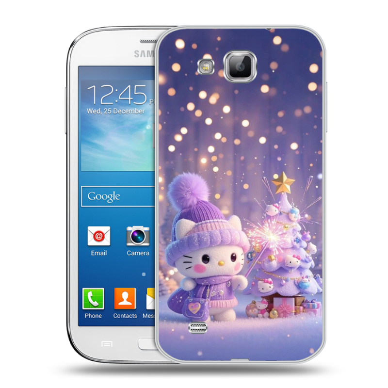 Пластиковый чехол на Samsung Galaxy Premier с принтом Новый год Пластиковый чехол на Samsung Galaxy Premier с принтом Новый год