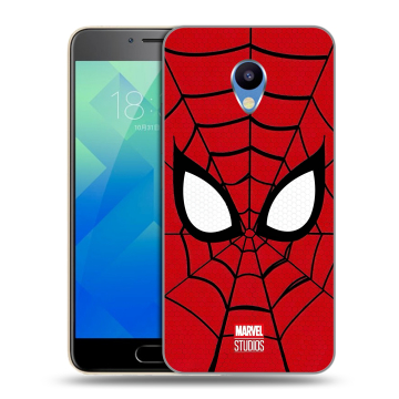 Силиконовый чехол на Meizu M5 с принтом человек паук spiderman Силиконовый чехол на Meizu M5 с принтом человек паук spiderman