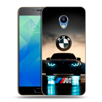 Силиконовый чехол на Meizu M5 с принтом БМВ BMW Силиконовый чехол на Meizu M5 с принтом БМВ BMW