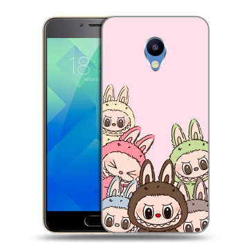 Силиконовый чехол на Meizu M5 с принтом Лабубу