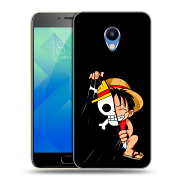 Силиконовый чехол на Meizu M5 с принтом One Piece Ван Пис