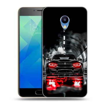 Силиконовый чехол на Meizu M5 с принтом BMW БМВ Силиконовый чехол на Meizu M5 с принтом BMW БМВ