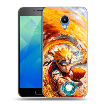 Силиконовый чехол на Meizu M5 с принтом Аниме Наруто Naruto
